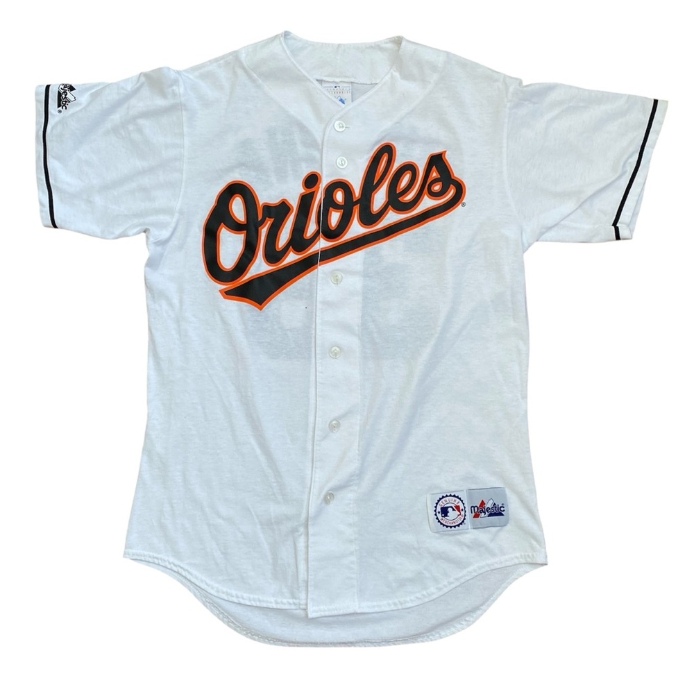 Vintage Majestic Baltimore Orioles Mussina Tee Jersey